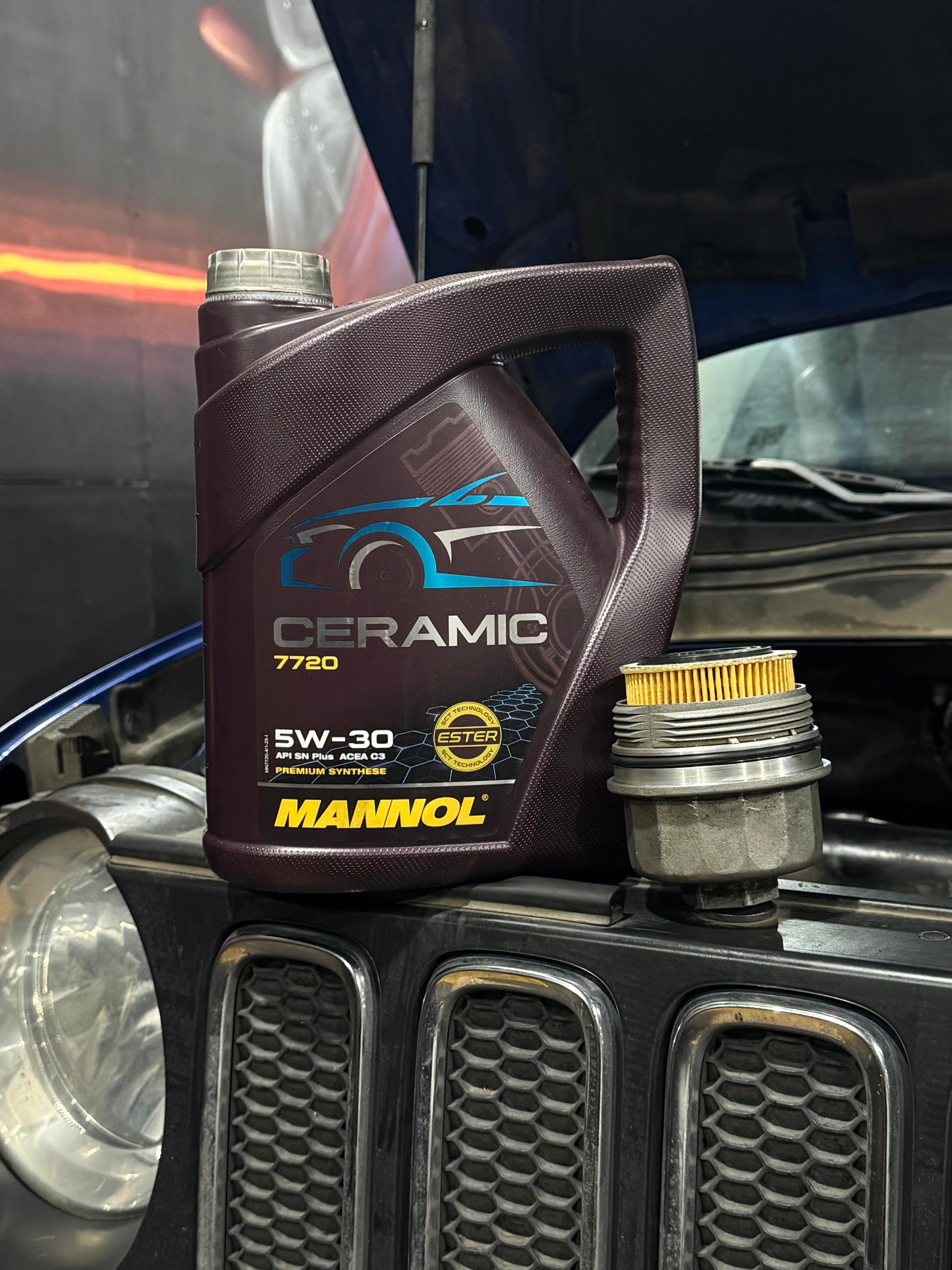 Aceite Mannol Ceramic y mantención de filtros automotrices